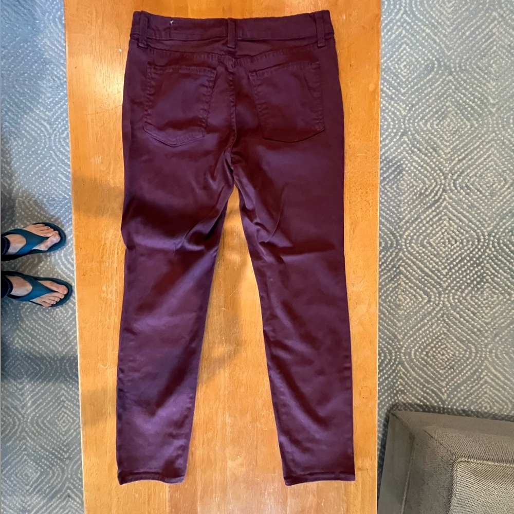 Pistola Burgundy Skinny Pants